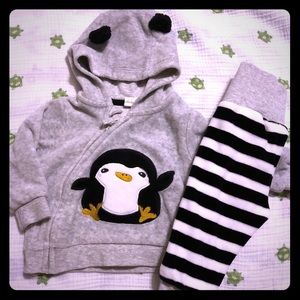 Baby penguin outfit